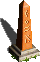 Orange obelisk (highlands)