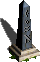 Black obelisk (sand)