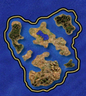 Chasing the Dream. SW corner of larger island chain.