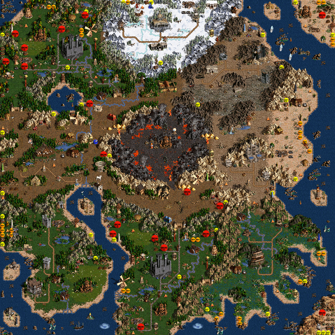 heroes of might and magic 6 maps