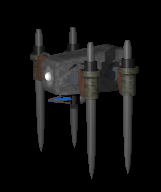 Unused robot concept from Polish Forge