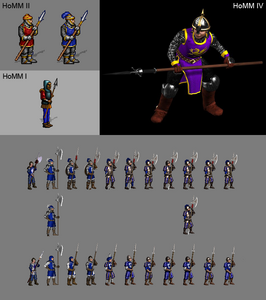 Halberdier (HotA pre-release) (model by Alex-ander)