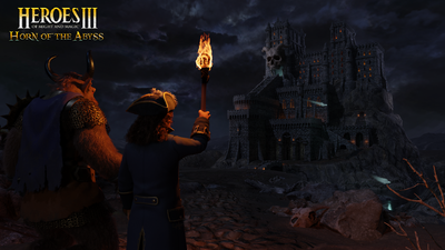 Dargem and Gunnar at Doom Castle