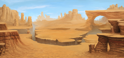 Factory town background