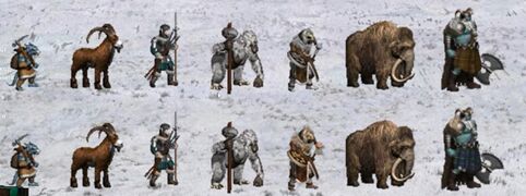 Bulwark non-upgraded lineup leaked on stream by one of Russian Heroes 3 content creators. Also includes a different version of it with a bit different coloration.