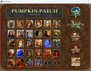 HexSwapper's Skins menu (1st page)