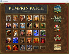 HexSwapper's Skins menu (1st page)