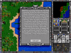 Christian's bottled message in Heroes II