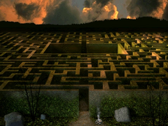 The Maze (reminiscent of an early Dungeon design)